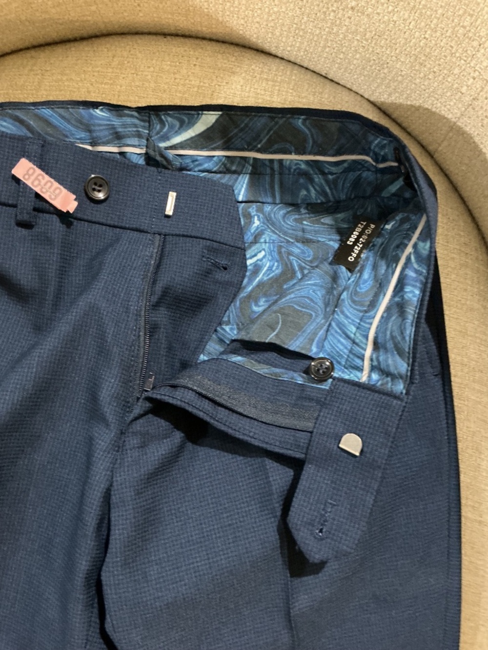 T.o. Boys 2pc Suit Blue Size 14 - Picture 10 of 11